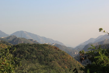 view of mountains