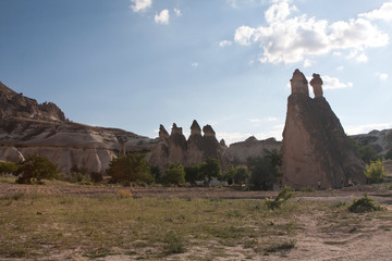 view of cappadocia in turkey