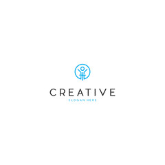 Obraz premium Illustration vector graphic of Living church logo designs concept. Perfect for community, education, bible, catholic., Abstract Christian cross logo design vector template.