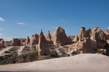Fototapeta premium view of cappadocia in turkey