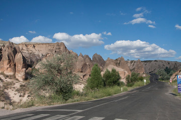 view of cappadocia in turkey