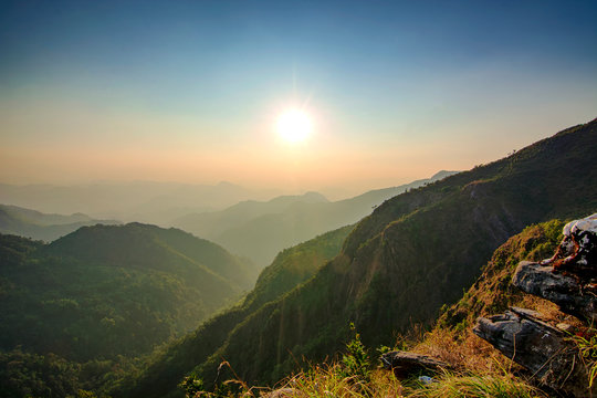 Le Kawad View Point, Tak Province,Thailand