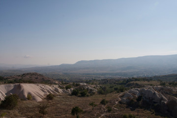 view of cappadocia in turkey