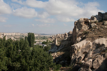 Fototapeta na wymiar view of cappadocia