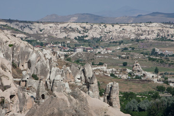 view of cappadocia in turkey