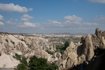 view of cappadocia in turkey