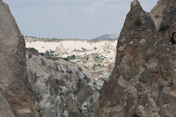 view of cappadocia in turkey