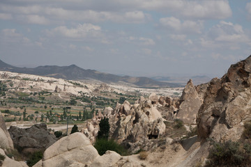 view of cappadocia in turkey