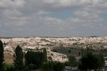 Fototapeta na wymiar view of cappadocia in turkey
