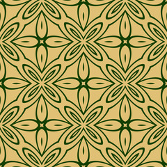 Beautiful Seamless Geometric Ornament Vector Illustration. Abstract.