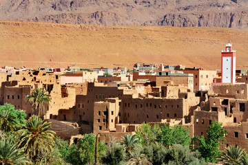 Fototapeta na wymiar miasteczko w Maroko