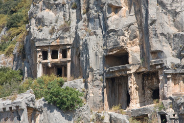 ruins of old house