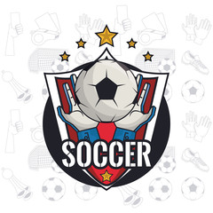 Soccer sport game card
