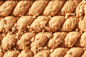 Sweet halva dessert slices