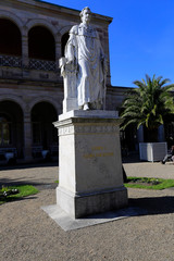 Monument of King Ludwig I. in Bad Kissingen, Germany