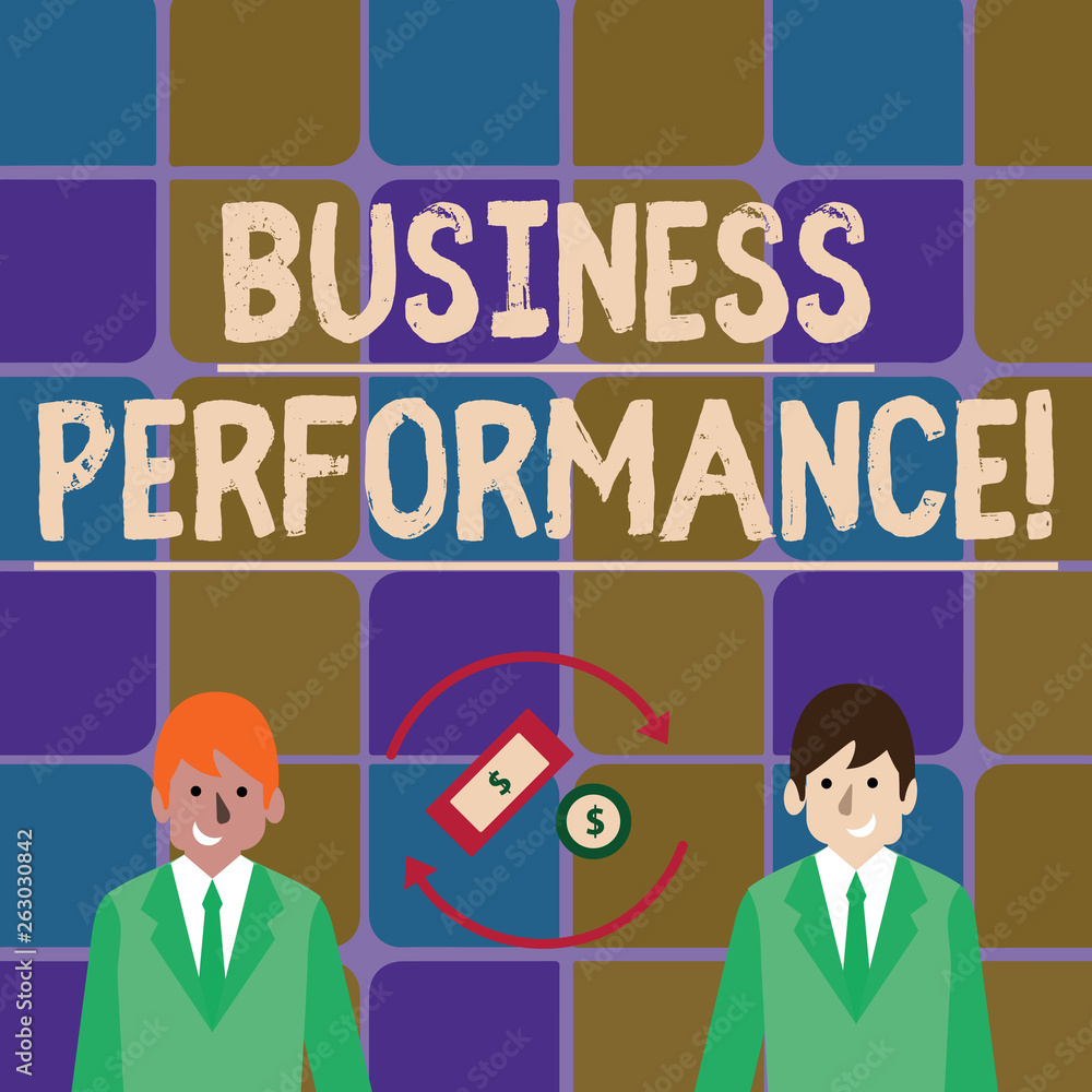 Poster handwriting text writing business perforanalysisce. conceptual photo determining how the business ca
