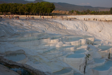 pools and terraces pamukkale turkey