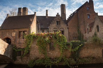 Fototapeta na wymiar Cityscape of Bruges. Belgium October 2018