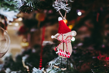 Décoration de Noël, lutin de Noel