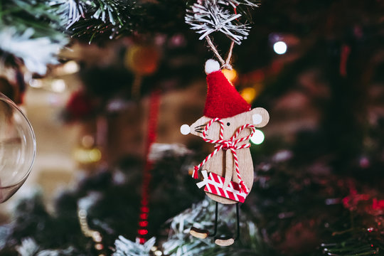 D&eacute;coration de No&euml;l, lutin de Noel