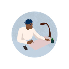 Man working in the office