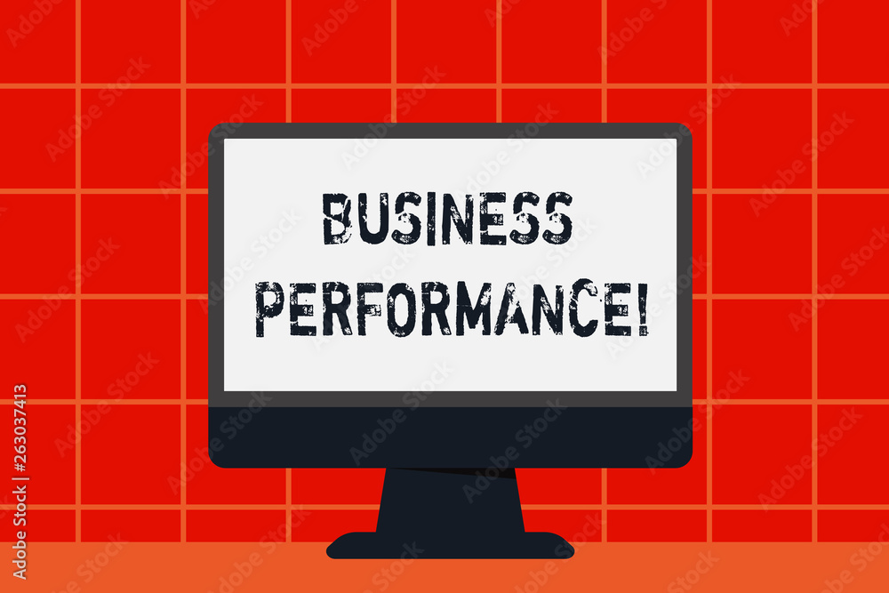 Poster conceptual hand writing showing business perforanalysisce. concept meaning determining how the busin