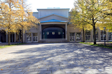 Wandelhalle and Trinkkurhalle in Bad Kissingen, Germany