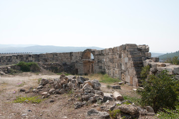 Fototapeta na wymiar amphitheater in turkey