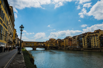 Ponte Vecchio Bridge. Florence, Italy.