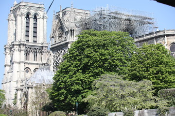 19 Apr 2019 - Paris, France - Notre-Dame de Paris after April 15th Fire