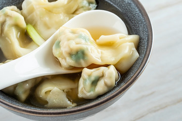 Chinese traditional pasta wonton
