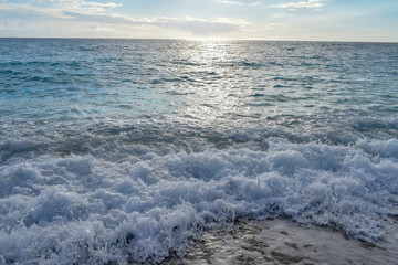 Kathisma Beach, Lefkada Island, Greece. Kathisma Beach is one of the best beaches in Lefkada Island in Ionian Sea