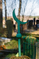 Cmentarz muzułmański - mizar w Bohonikach, Polska, Podlasie © podlaski49
