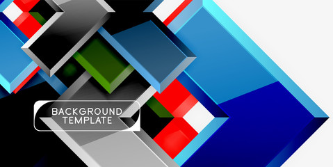 Glossy arrows background