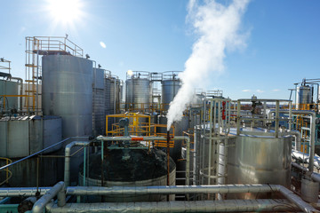 Industrial factory. Perth Amboy, New Jersey