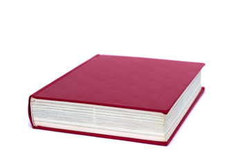 Book isolated on white background.