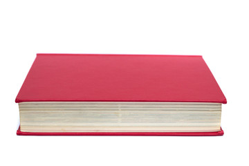 Book isolated on white background.