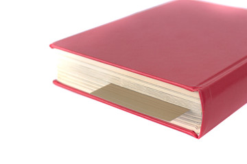 Book isolated on white background.