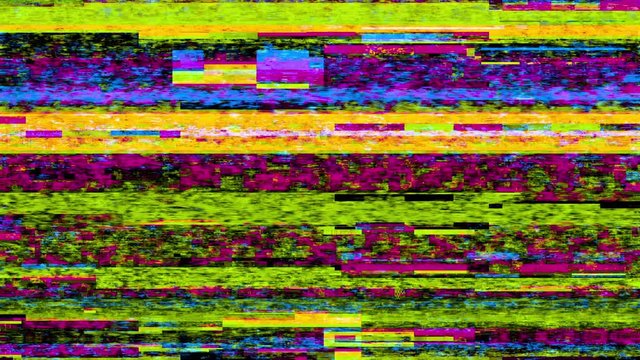 Data Glitch 124: Digital video malfunction (Loop).