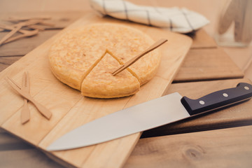 Tortilla de patatas, spanish omelet