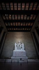 Statue of Abraham Lincoln, Lincoln Memorial, Washington DC