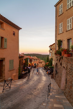 Fototapeta View of Ramatuelle, France
