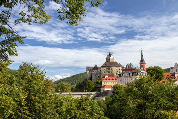 Fototapeta na wymiar Burg Loket in Böhmen