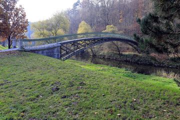 Castle Elisabethenburg and Castle Park in Meiningen, Germany
