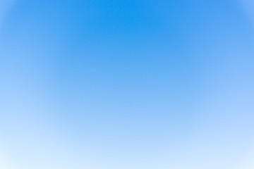 clear sky without clouds, light blue sky above the horizon without clouds for the background