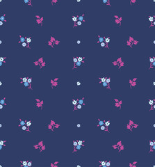 seamless small floral pattern
