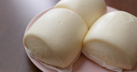 Steamed chinese bun