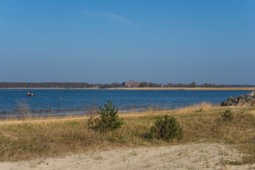 Fototapeta na wymiar Usedom baltic sea sunny day