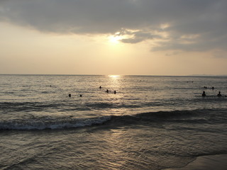 water surface of the sea