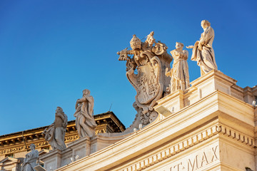 Obraz premium Saint Peter Basilica in Vatican Rome